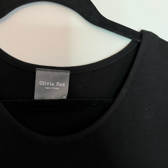 Black T-Shirt Flowy Dress - Small - Picture 2 of 3